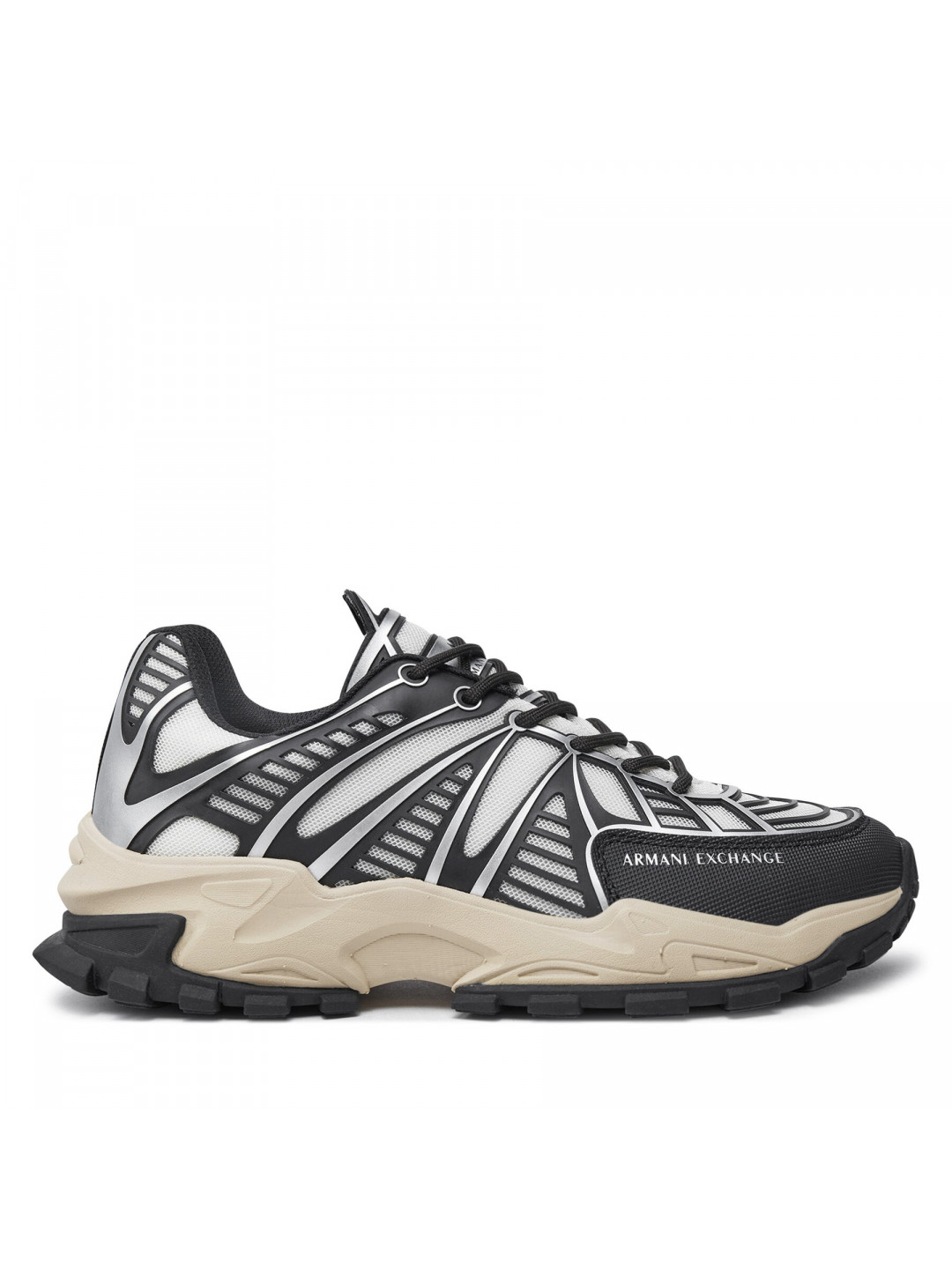 Sneakersy Armani Exchange XUX238 XV907 Šedá